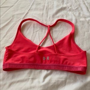 Under Armour Hot Pink Sports Bra
